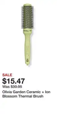 Ulta Beauty Olivia Garden Ceramic + Ion Blossom Thermal Brush offer