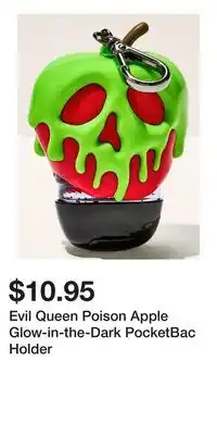 Bath & Body Works Evil Queen Poison Apple Glow-in-the-Dark PocketBac Holder offer