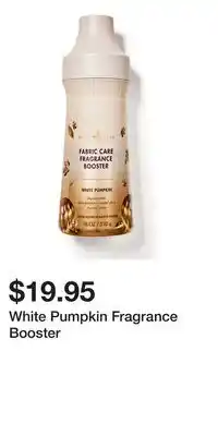 Bath & Body Works White Pumpkin Fragrance Booster offer