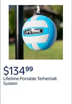 Walmart Lifetime Portable 96 Tetherball System with Steel Pole, Ball and Cord and Polyethylene Base (90029) offer
