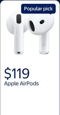Walmart Apple AirPods 4 offer