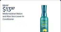 Walmart Mielle Kalahari Melon and Aloe Vera Deep Hydration Multi-Tasking Leave-In Conditioner offer