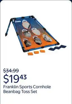 Walmart Franklin Sports Multi-color Cornhole Beanbag Toss Set offer