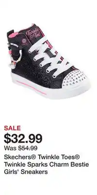 Kohl's Skechers Twinkle Toes Twinkle Sparks Charm Bestie Girls' Sneakers offer
