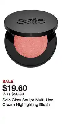 Kohl's Saie Glow Sculpt Multi-Use Cream Highlighting Blush offer