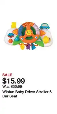 Kohl's Winfun Baby Driver Stroller & Car Seat offer