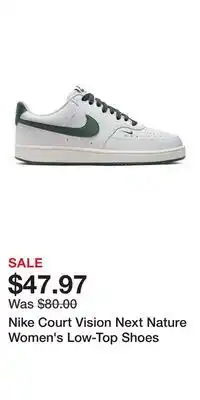 Kohl's Nike Court Vision Next Nature Women's Low-Top Shoes offer