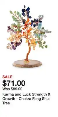 Nordstrom Karma and Luck Strength & Growth - Chakra Feng Shui Tree offer