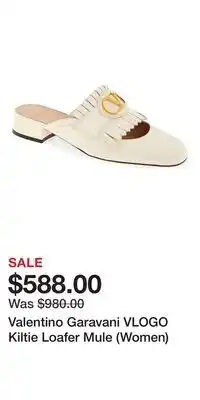 Nordstrom Valentino Garavani VLOGO Kiltie Loafer Mule (Women) offer