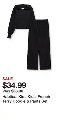 Nordstrom Habitual Kids Kids' French Terry Hoodie & Pants Set offer