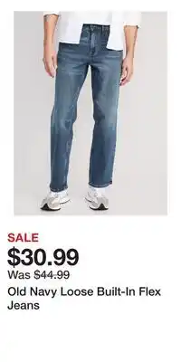 Old Navy Old Navy Loose Built-In Flex Jeans offer