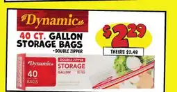 Ollie's Dynamic 40 ст. GALLON STORAGE BAGS offer