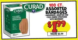 Ollie's CURAD ASSORTED BANDAGES offer
