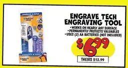 Ollie's ENGRAVE TECH ENGRAVE ENGRAVING TOOL offer