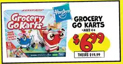 Ollie's HASBRO GROCERY GO KARTS offer