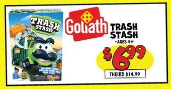 Ollie's Goliath TRASH STASH offer