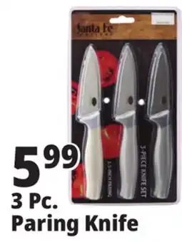 Ocean State Job Lot 3 Pc. Paring Knife offer