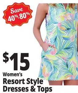 Ocean State Job Lot Women's Resort Style Dresses & Tops offer