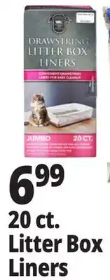 Ocean State Job Lot 20 Ct. Litter Box Liners offer