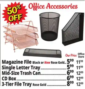 Ocean State Job Lot Office Accessories offer