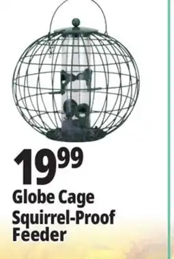 Ocean State Job Lot Yankee Trader Globe Cage Squirrel Proof Bird Feeder offer