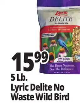 Ocean State Job Lot 5 Lb. Lyric Delite No Waste Wild Bird offer