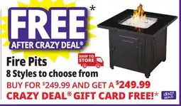 Ocean State Job Lot Fire Pits 8 Styles to choose from offer