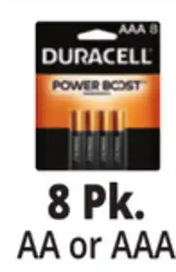 Ocean State Job Lot Duracell Batteries 8 Pk offer