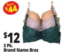 Ocean State Job Lot 3 Pk. Brand Name Bras offer
