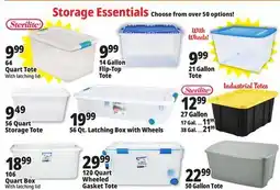 Ocean State Job Lot Storage Essentials offer