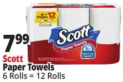 Ocean State Job Lot Scott Paper Towels offer