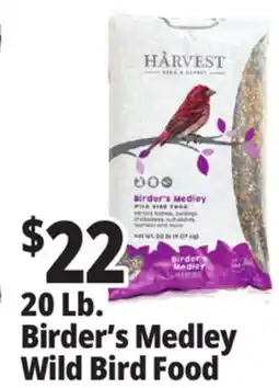 Ocean State Job Lot Harvest Birder's Medley Wild Bird Food 20 lbs offer