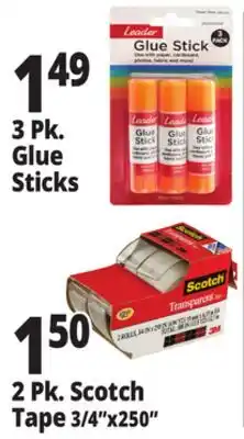 Ocean State Job Lot 3 Pk. Glue Sticks offer