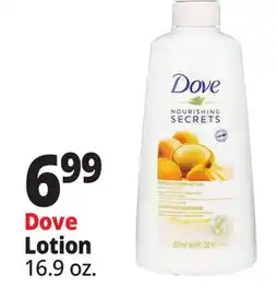 Ocean State Job Lot Dove Lotion offer