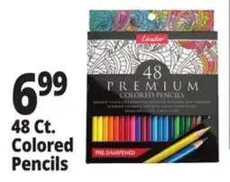 Ocean State Job Lot Leader Premium Colored Pencils 48 Piece offer