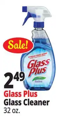Ocean State Job Lot Glass Plus Glass Cleaner offer