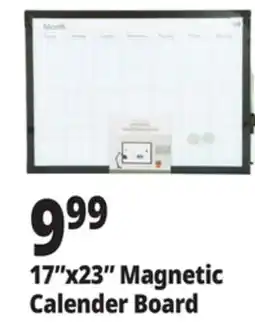 Ocean State Job Lot 17x23 Magnetic Calender Board offer