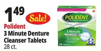 Ocean State Job Lot Polident 3 Minute Denture Cleanser Tablets offer