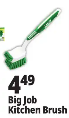 Ocean State Job Lot Big Job Kitchen Brush offer