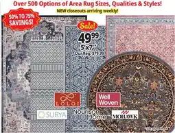 Ocean State Job Lot Area Rugs offer