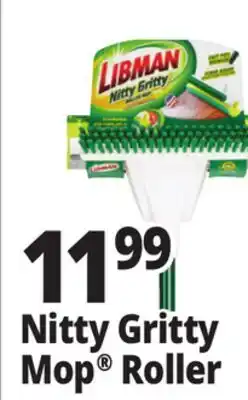 Ocean State Job Lot Libman Nitty Gritty Roller Mop offer