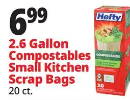 Ocean State Job Lot Hefty Compostable Small Kitchen Scrap Bags 20 Count offer