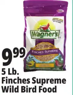 Ocean State Job Lot Wagner's Finches Supreme Premium Wild Bird Food 5 lbs offer