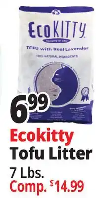 Ocean State Job Lot Ecokitty Tofu Litter offer