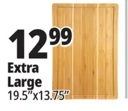 Ocean State Job Lot For The Home Eco Friendly Extra Large Bamboo Cutting Board offer