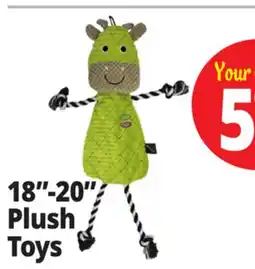Ocean State Job Lot 18-20 Plush Toys offer
