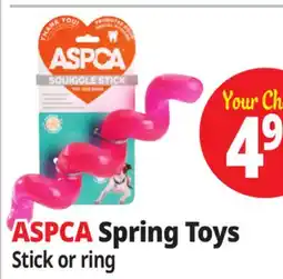 Ocean State Job Lot ASPCA Spring Toys offer