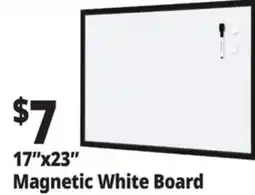 Ocean State Job Lot 17x23 Magnetic White Board offer