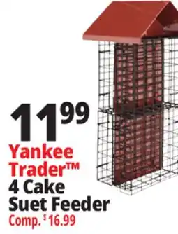 Ocean State Job Lot 4 Suet Cake Bird Feeder Bronze offer