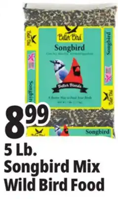 Ocean State Job Lot Better Bird Songbird Better Blends Food 5 lbs offer